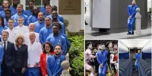 La posa di Cherki con Macron &egrave; gi&agrave; il meme dei Mondiali?