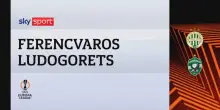 Ferencvaros-Ludogorets 3-1: gol e highlights