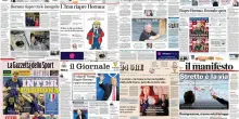 Le prime pagine dei quotidiani di oggi 18 aprile: la rassegna stampa