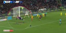 Cagliari-Verona, il gol di Kilicsoy allo Sky Sport Skill