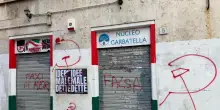 Fratelli d'Italia, vandalizzata la sede del partito alla Garbatella