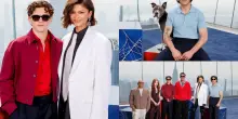 Spider-Man: Brand New Day, il cast posa tra i grattacieli di New York