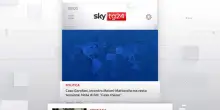 I titoli di Sky Tg24 del 20 novembre, edizione delle 8