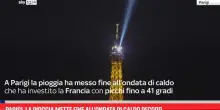 Parigi, la pioggia mette fine all'ondata di caldo record