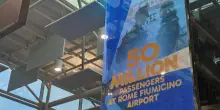 Fiumicino supera 50 milioni di passeggeri in un anno, &egrave; la prima volta