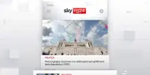 I titoli di Sky Tg24 del 2 giugno, edizione delle 13