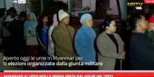 Myanmar al voto per la prima volta dal golpe del 2021