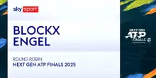 Blockx-Engel: highlights Next Gen Atp Finals
