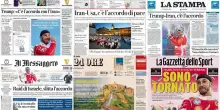 Le prime pagine dei quotidiani di oggi 15 giugno: la rassegna stampa