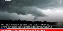 Maltempo negli Usa, tempesta di fulmini in Oklahoma