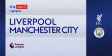 Liverpool-Manchester City 1-2: gol e highlights
