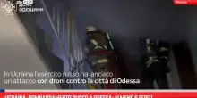 Ucraina, bombardamento russo a Odessa: almeno 6 feriti