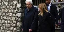 Terremoto Friuli, Mattarella e Meloni a Gemona: &ldquo;Modello per Italia intera'