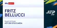 Bellucci-Fritz: highlights Atp Stoccarda