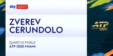 Zverev-Cerundolo: highlights Atp Miami