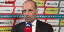 Allegri: 'Vittoria grazie a un corner di Bartesaghi'