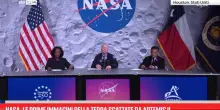 Nasa, le prime immagini della Terra scattate da Artemis II