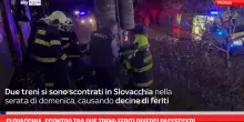 Slovacchia, scontro tra due treni: feriti diversi passeggeri