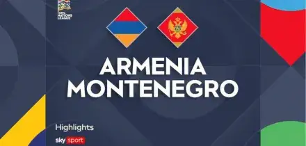 Armenia-Montenegro 2-3: gol e highlights