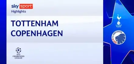 Tottenham-Copenaghen 4-0: gol e highlights Champions