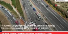 Scontro tra bus e camion in Turchia, 11 morti e 27 feriti