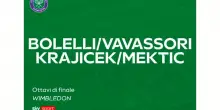Bolelli/Vavassori-Krajicek/Mektic: highlights Wimbledon
