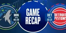 NBA Highlights: Detroit-Minnesota 113-108