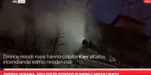 Guerra Ucraina, Kiev sotto attacco di droni e missili russi