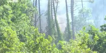 Incendio Monte Faeta, sfollato un intero paese