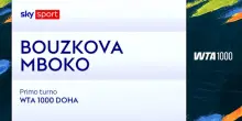 Bouzkova-Mboko: highlights Wta 1000 Doha