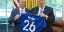 Mondiali, Infantino: &ldquo;Trump alla finale, consegneremo trofeo insieme&rdquo;