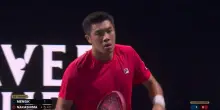 Laver Cup, Nakashima batte Mensik in tre set