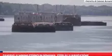 Danubio ai minimi storici in Romania, stop alla navigazione