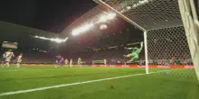 Crystal Palace, Pino sfortunato: doppio palo su punizione!