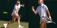 Wimbledon, Muchova incanta: il passante no look a una mano &egrave; strabiliante. VIDEO