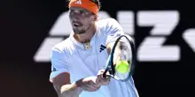 Zverev in rimonta: Diallo ko in 4 set