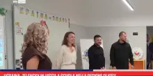 Ucraina, Zelensky in visita a scuola nella regione di Kiev