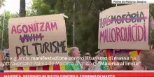 Maiorca, residenti in piazza contro il turismo di massa