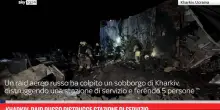 Kharkiv, raid russo distrugge stazione di servizio; 5 feriti