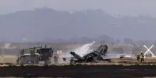 Usa, F-35 precipita in California: pilota ferito, non in pericolo vita