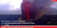Hawaii,nuova eruzione del vulcano Kilauea