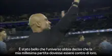 Guardiola: 'L'universo non poteva fare di meglio...'