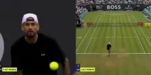Ma che fa Kyrgios? Servizio dal basso sul set point! VIDEO
