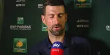 Djokovic: 'Problemi al braccio, ma mi sento bene'