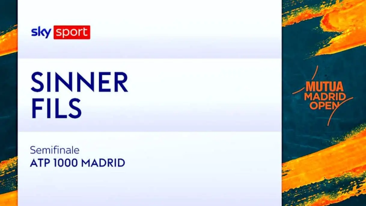 Sinner-Fils: highlights Atp Madrid