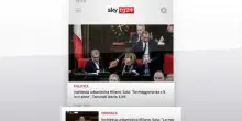 I titoli di Sky Tg24 del 21 luglio, edizione delle 19