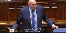 Crosetto: Safe &egrave; strumento aggiuntivo per Difesa, vedremo se utilizzarlo