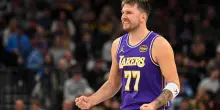 Doncic trascina i Lakers, cadono Rockets e Pistons