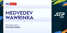 Medvedev-Wawrinka: highlights Atp Dubai