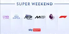 In arrivo un Super Weekend su Sky Sport (8-9 novembre)